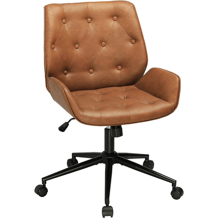 Tomkiel Modern Home Office Ergonomic Leather Task Chair