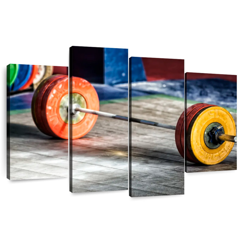 Assiettes en forme de haltères colorées Sireci, H 22 po x l 36 po