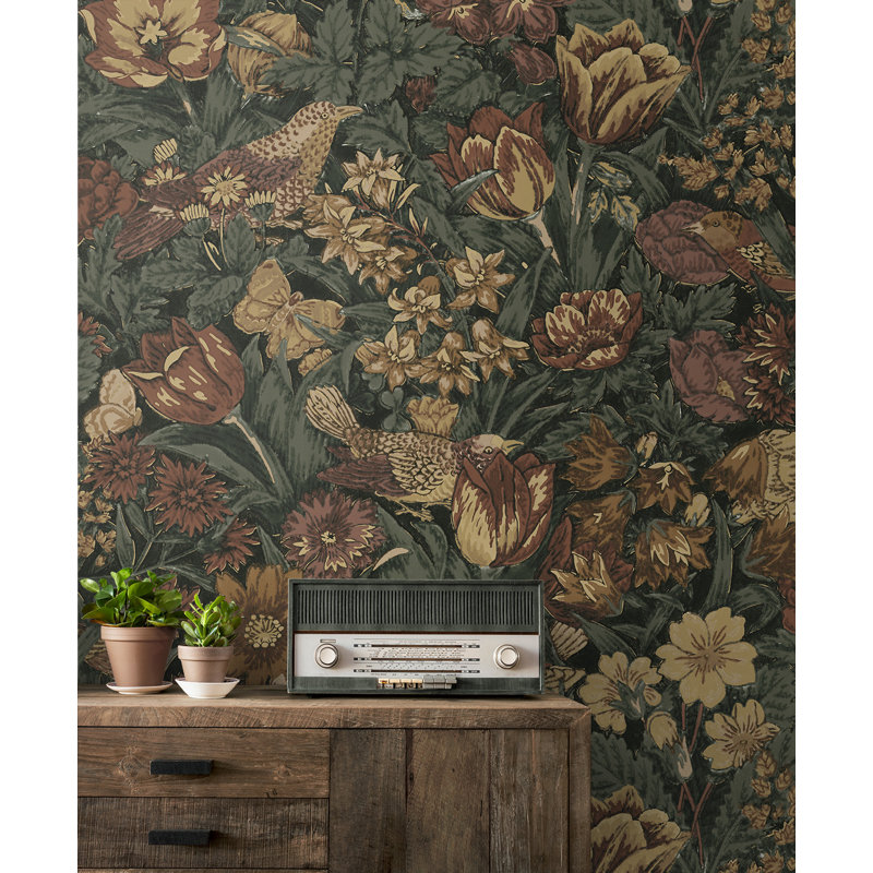 Adarius 5.48m x 52.07cm Satin Peel and Stick Wallpaper Roll