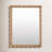 Solid Pine Wood Rectangle Accent Mirror-1240509-3121869