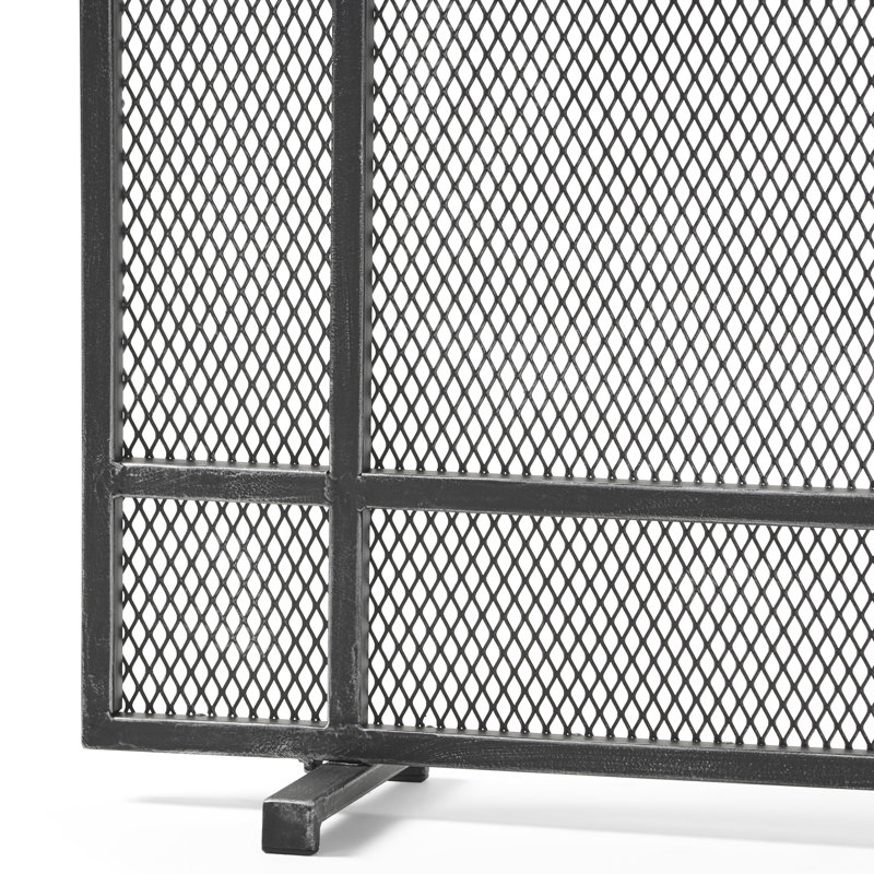 Foyer noir argenté brossé Spark - 31,76 po x 40,92 po