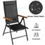 Foldable Outdoor Patio Dining Armchair