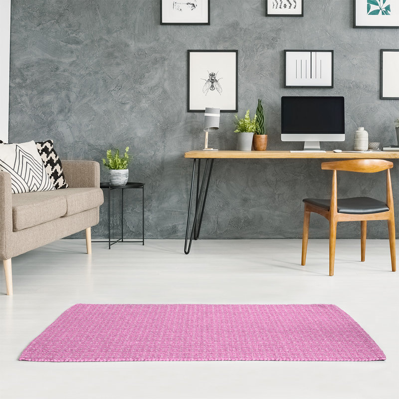 Tapis de zone rose napperon classic, Rectangle 4 pi x 6 pi