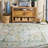 Msrw 181 Performance Machine Washable Floral Rug-109401372