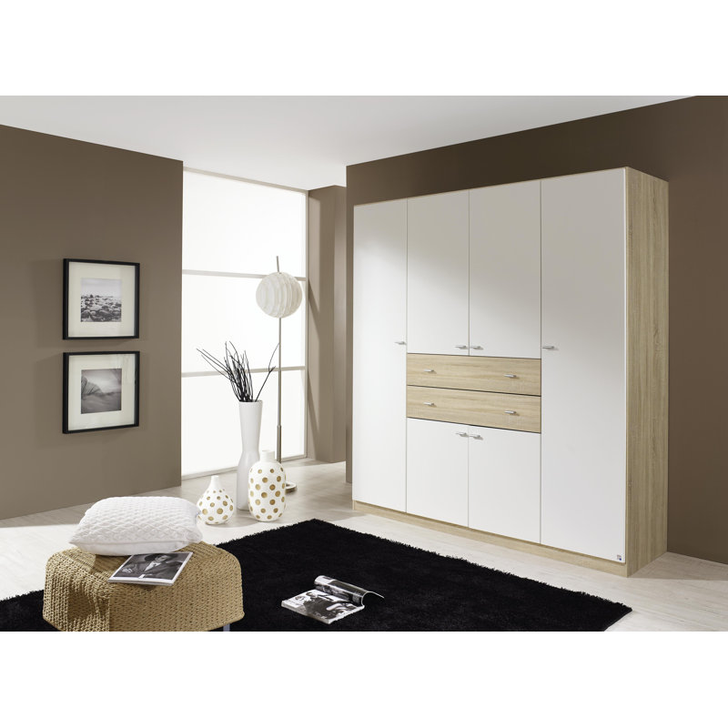 Landsberg 6 Door Wardrobe, Sonoma Oak