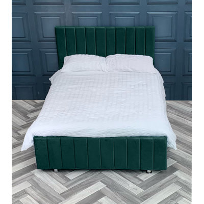 Cheridy Upholstered Velvet Bed