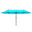 Large Patio Umbrella For 6-8 Person Rectangular/Oval Table, 12 Ribs Rustproof Steel Frame, Uv Protected Waterproof, Easy Crank Lift-942247958-942247976