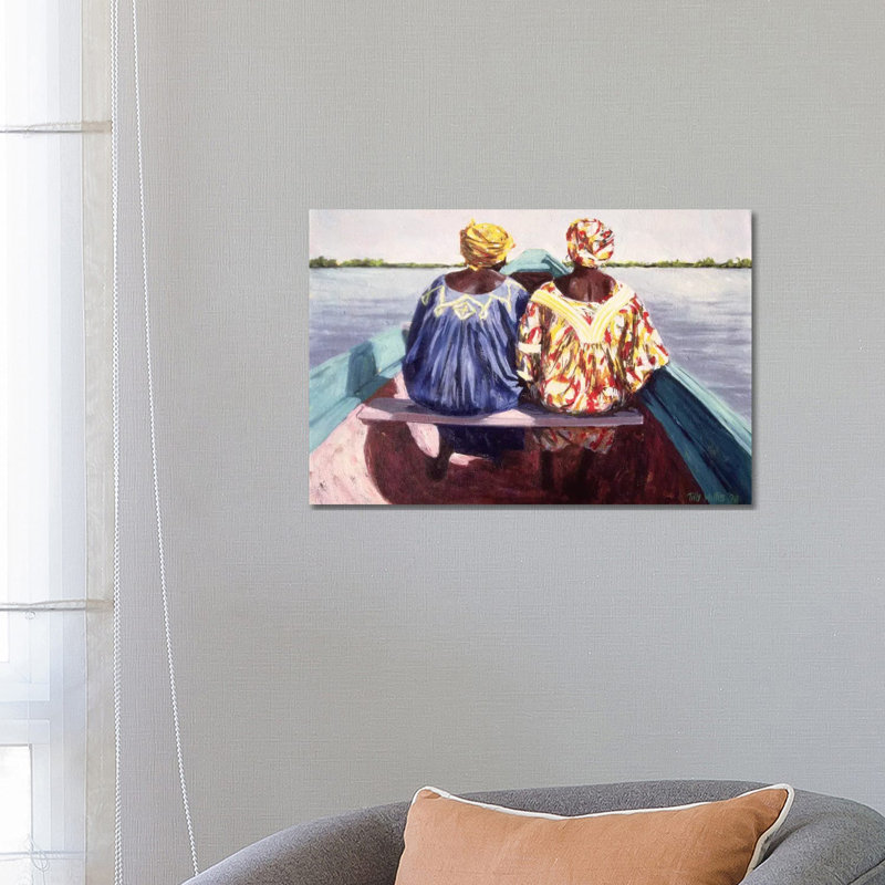 To The Island by Tilly Willis - Wrapped Canvas Painting, 66.04 cm H x 45.72 cm W x 3.175 cm D