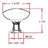 Midtown 5/8" Diameter Mushroom Knob Multipack-23032634