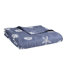 Courtepointe en coton bleu marine - 100% avec broderie lavable à la machine 4 pièces, images côtières, facile à nettoyer-120258469-120258471