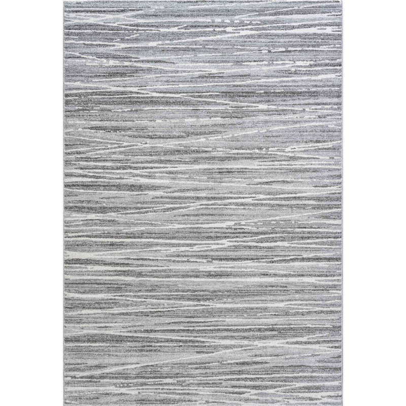 Dametrice Striped Area Rug, Rectangle 160 x 230cm