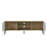 Bacco 70"W White And Oak 2-Door TV Stand
