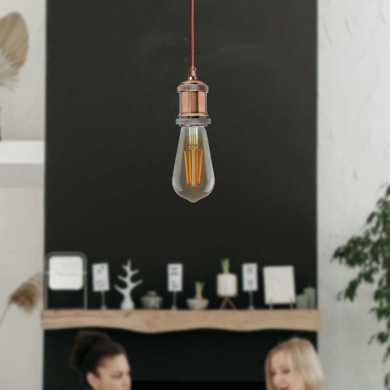 Sovanny 1 - Light Copper Simple Pendant