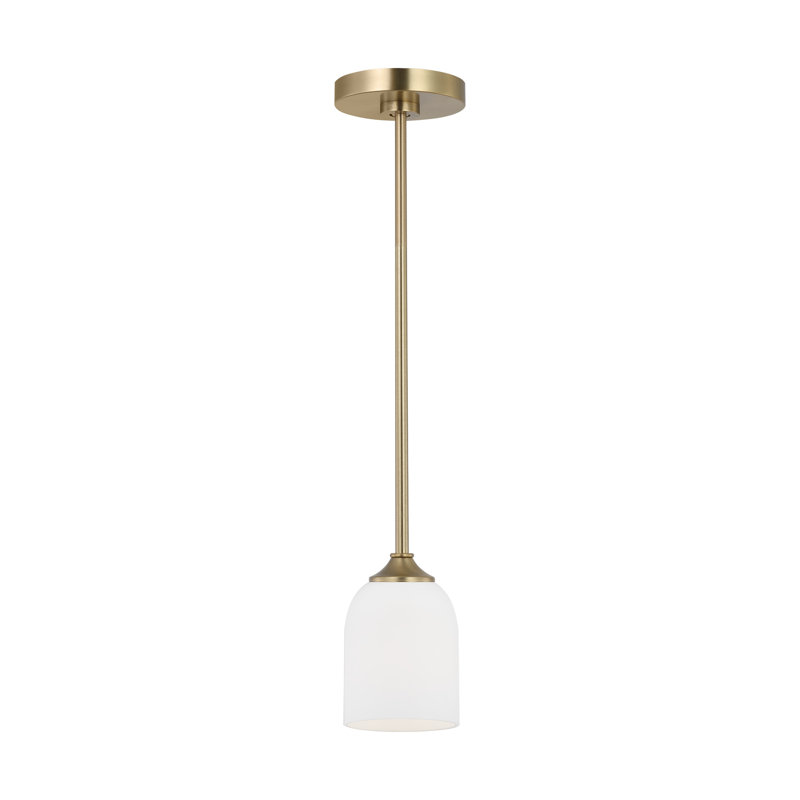 Mini-luminaire suspendu Émile de Génération Lighting , Bronze satiné, Non