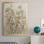 Toile encadrée de qualité supérieure Garden Edge I - prête à être accrochée-1408952154-1408952157