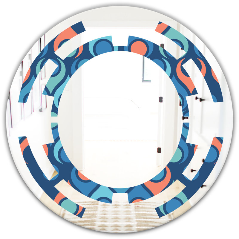 Miroir mural Space Abstract Drops X, H 23,6 po x l 23,6 po