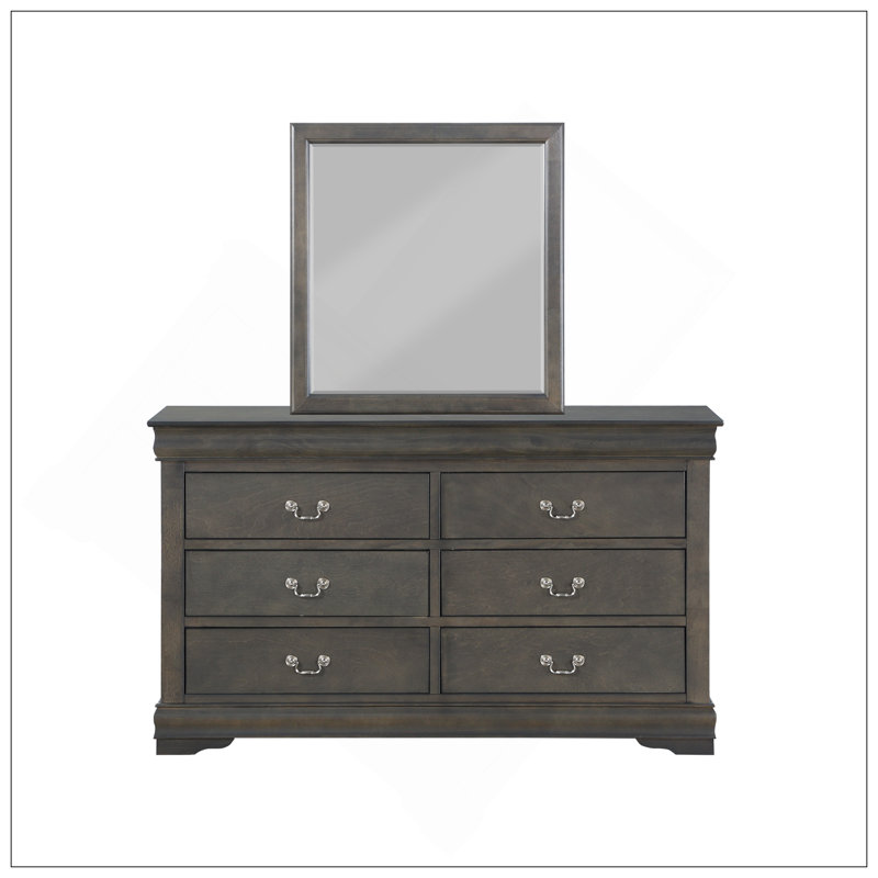 Miroir Louis Louis, Gris foncé