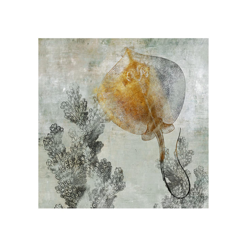 Coral Reef II - impression, Plexi, H 30 po x l 30 po x P 1,5 po