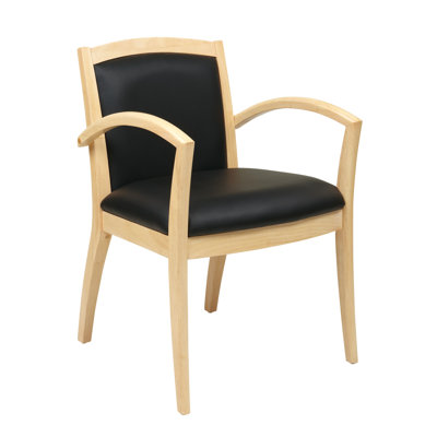 Chaise de salle d'attente en cuir Deedee
