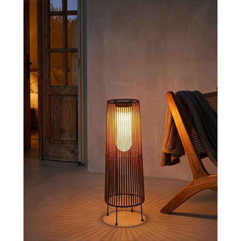 SEMLIKI Integrated LED Outdoor Lantern, 68cm H x 22cm W x 22cm D