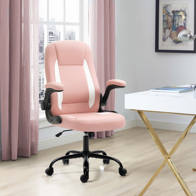 Jaylianie Task Chair, Pink, Pink
