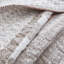 Ensemble de literie King matelassé, 100 % coton, réversible, style moderne.