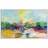 706-6200 " Colorful Inlet " Painting Print-416386836-416386841