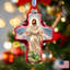 Ornement en forme de Noël Jésus Ressurections Icon