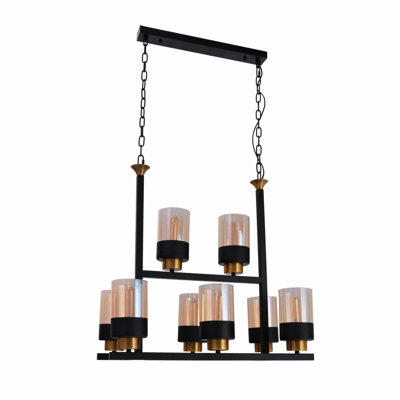 Anzie 8 - Light Kitchen Island Chandelier