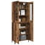 Highboard 2 Pcs 69.5 X 34 X 180 Cm Engineered Wood-1438765941