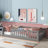 Javarri 17.5''H Bed Frame without Door,Floor Platform Bed with Fence-983676176
