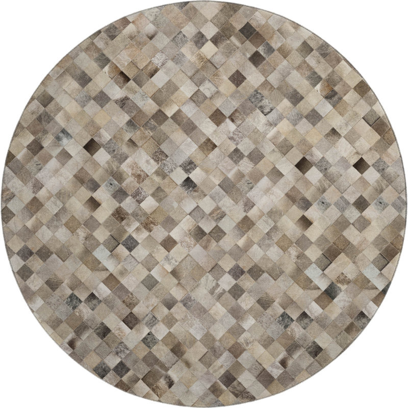  Premium Machine Washable Jaylia AMF98 Rug, Round 8'