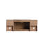 Meuble-lavabo mural 52 po avec lavabo en céramique et tablettes de rangement et 1 porte à fermeture en douceur, contreplaqué