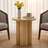 24" Round Pedestal Base End Table-718691555