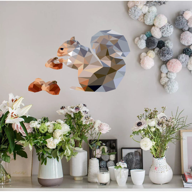 Animals Wall Decal, 10" H x 14" W