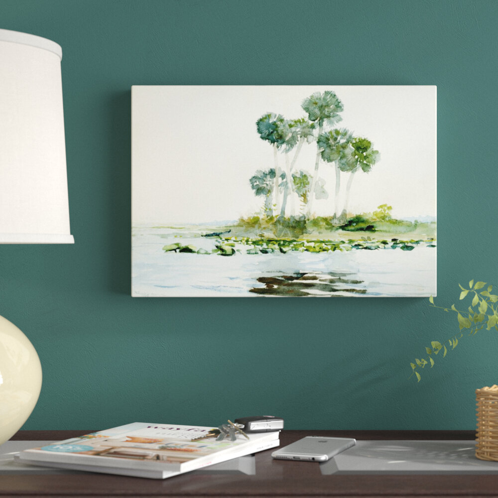 Two Trees Forming A Heart Canvas Wall Art - Tiaracle