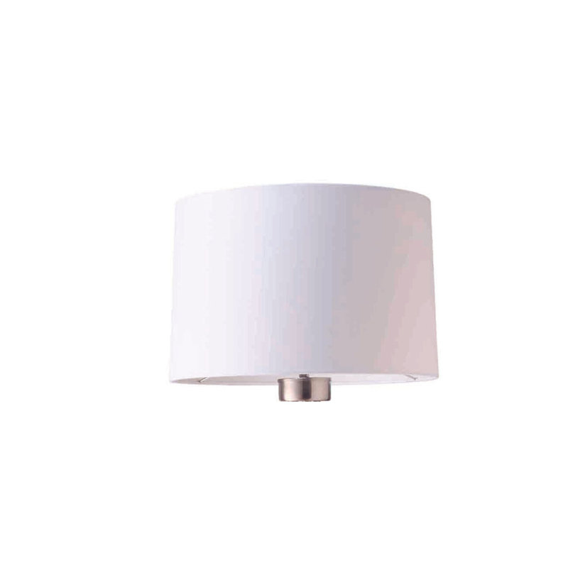 59" Tall Metal Floor Lamp, Multicolor, White
