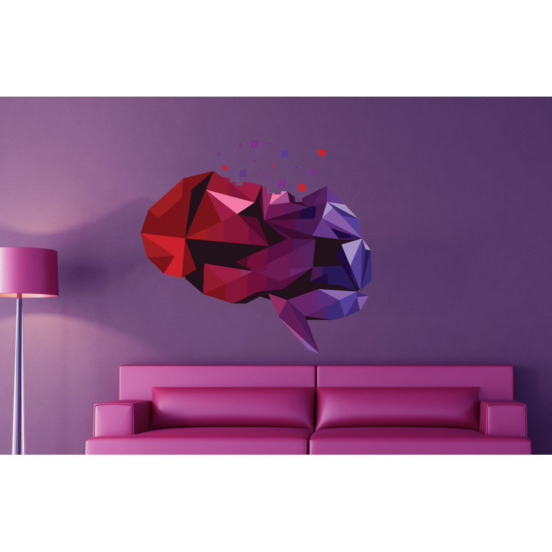 Abstract Wall Decal, 46" H x 46" W