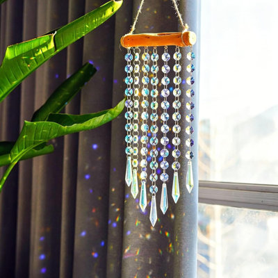 13inch Hanging Crystal Prism Suncatcher Ornament