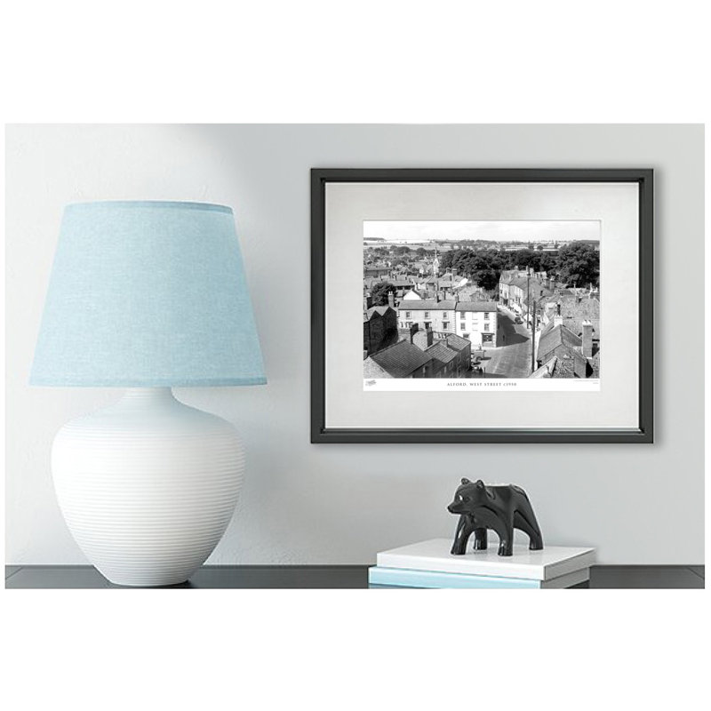 Alford, West Street C1950 - Single Picture Frame Print, 43.5cm H x 53.4cm W x 2.3cm D