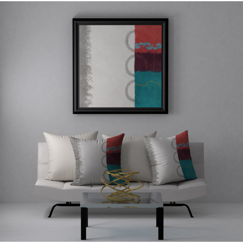  Housse et insert d'oreiller carré Longest Legend, 18" x 18"