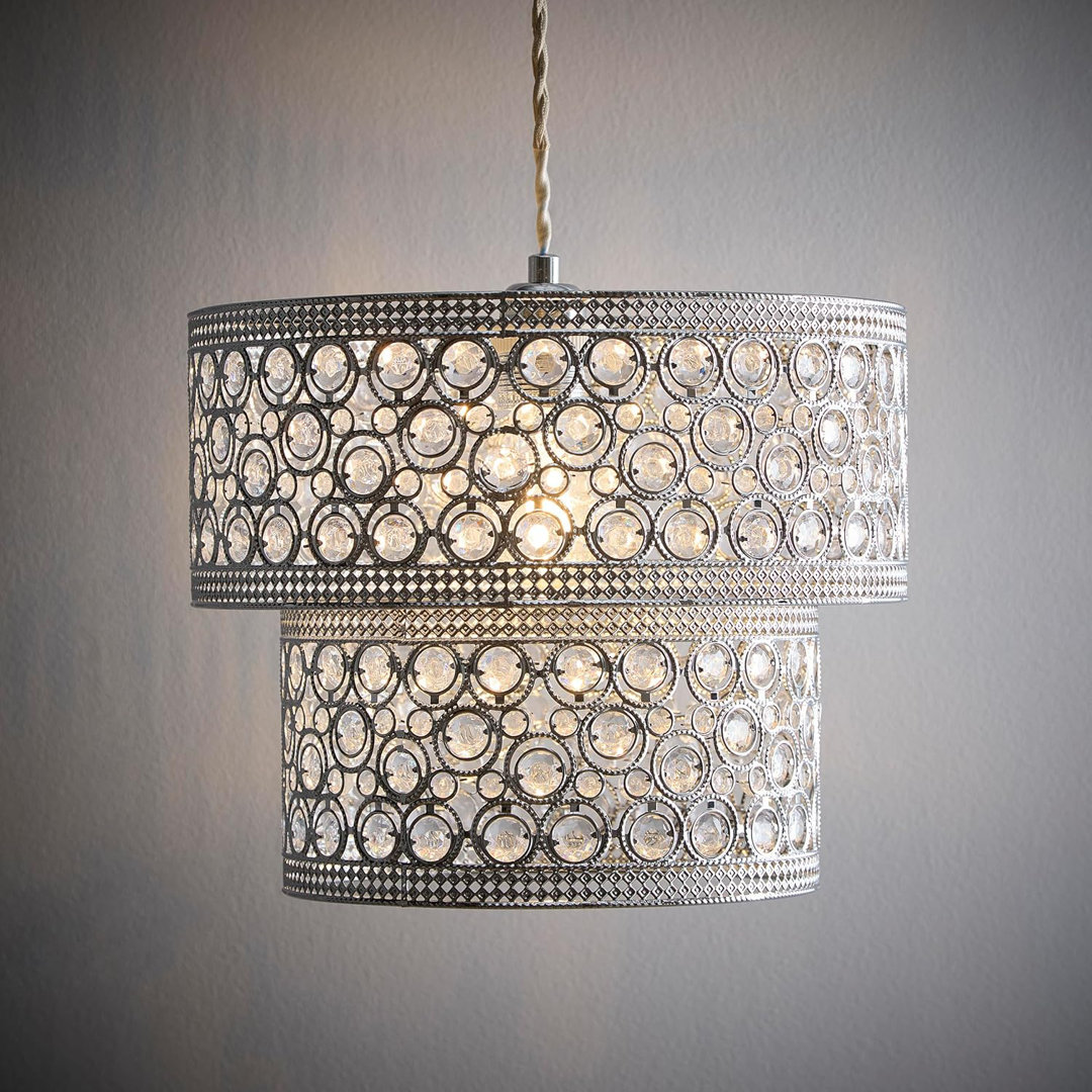 Allyssa 1 - Light Chrome Pendant