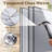 Asymmetrical Metal Framed Wall Mirror-647266853-647266858