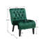 Chaise de salon en velours sans accoudoirs-108743763
