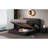 Upholstered Platform Bed With Hydraulic Storage System, No Box Spring Needed