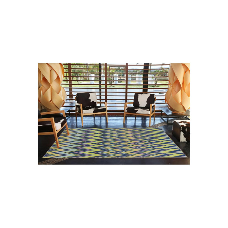 Tapis tissé avec croix et motifs, Rectangle 2 pi 4 po x 4 pi
