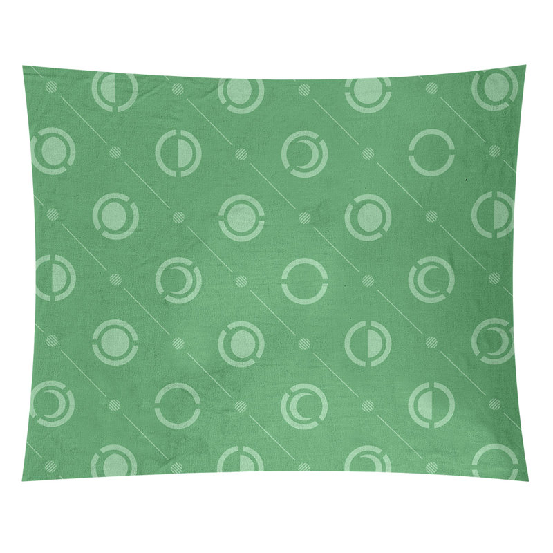 Tapisserie, H 68 po x l 80 po, Vert foncé