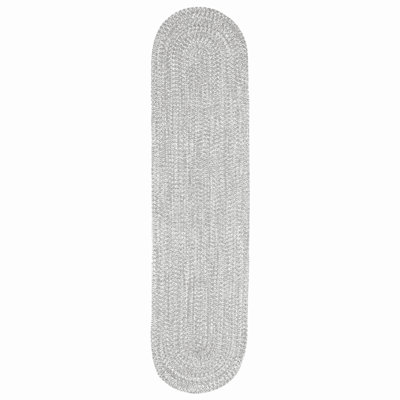 Ulmer Braided Reversible Two-Tone Indoor Outdoor Runner or Area Rug