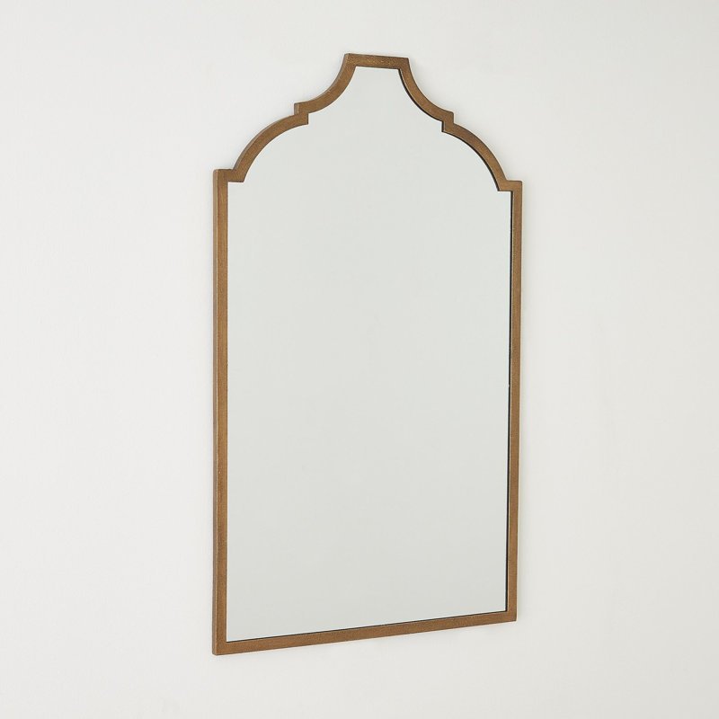 Building Silhouette Arch Iron Mirror