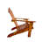 Reclining Wooden Outdoor Rocking Adirondack Chair-1043796163